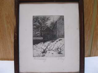 Altes Bild, 55 €, Marktplatz-Antiquitäten, Sammlerobjekte & Kunst in 7000 Eisenstadt