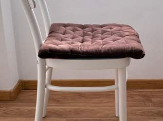 Weißer Küchensessel mit brauner Sitzauflage , 29 €, Haus, Bau, Garten-Möbel & Sanitär in 6405 Gemeinde Pfaffenhofen