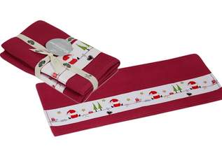 Weihnachtliche Geschirrtücher Set "X-Mas Santa" Bordeaux, 19.9 €, Haus, Bau, Garten-Geschirr & Deko in Österreich Weihnachtliche Geschirrtücher Set "X-Mas Santa" Bordeaux, 19.9 €, Haus, Bau, Garten-Geschirr & Deko in Österreich