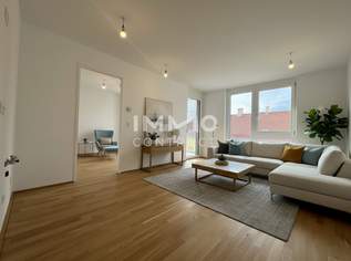 BEIM DONAUUFER: Perfektes Investment – 2-Zimmmer Erstbezug, 308300 €, Immobilien-Wohnungen in 1210 Floridsdorf