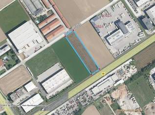 NEUBAUBÜRO 1200 bis 2000 m2 im OG direkt an der B 1 in Hörsching- Fertigstellung Herbst 27, 1 €, Immobilien-Grund und Boden in 4063 Hörsching