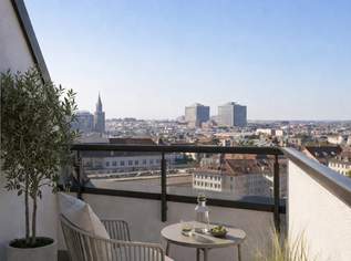 Dachterrassenwohnung in prachtvollen Altbauhaus beim Schlossgarten | Wienblick | Sommer 2026, 549000 €, Immobilien-Wohnungen in 1120 Meidling