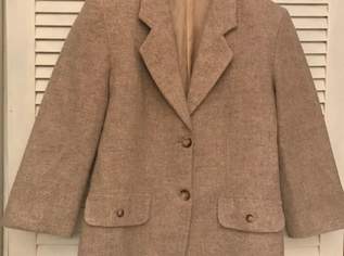 Vintage Beige warme Woll Damenjacke, 22 €, Kleidung & Schmuck-Damenkleidung in 1130 Hietzing