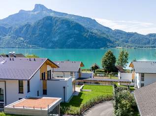 Erstbezugstraum mit Garten am Mondsee - Traumhafter Seeblick und eigener Badeplatz - perfekt für Naturliebhaber! PROVISIONSFREI, 1079000 €, Immobilien-Wohnungen in 5310 Mondsee