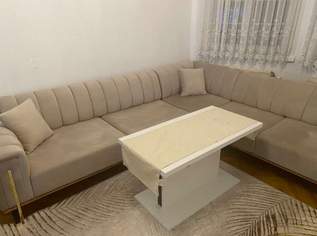 Super neue L-Couch in beige   Wir können auch gegen was tauschen 