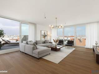 ERSTBEZUG MIT TRAUMBLICK | DG-Maisonette mit ca. 27 m² TERRASSE | TG-Stellplatz optional | Nachhaltiges Wohnbauprojekt, 990000 €, Immobilien-Wohnungen in 1120 Meidling