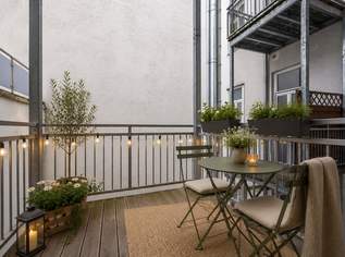 Exklusive Altbauwohnung mit hofseitigem Schlafzimmer und kleinem Balkon, 569000 €, Immobilien-Wohnungen in 1030 Landstraße