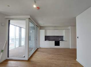 Erstbezug – 3-Zi.-Wohnung mit Rooftop Pool & Sauna, 1830 €, Immobilien-Wohnungen in 1220 Donaustadt