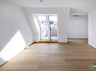 Nahe AKH: Schöne 2-Zimmer-Dachgeschosswohnung mit Balkon und Klimaanlage, 1179 €, Immobilien-Wohnungen in 1180 Währing