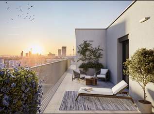 DG mit ca. 37,5m² Rundum-Terrasse I Investition in Lebensqualität & Nachhaltigkeit mit Weitblick I, 435000 €, Immobilien-Wohnungen in 1220 Donaustadt