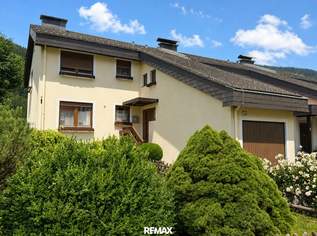Charmantes Reihenhaus in ruhiger Wohnlage mit 118,70 m² Wohnfläche, voll unterkellert, incl. Garage und traumhaftem Bergblick, 185000 €, Immobilien-Häuser in 8692 Neuberg an der Mürz