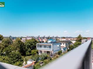 Gratuliere - Ihre Suche hat ein Ende _ traumhafte DG-Wohnung mit Terrasse und Küche im Erstbezugs-Neubau in Hofruhelage - inkl. Küche, 529000 €, Immobilien-Wohnungen in 1220 Donaustadt