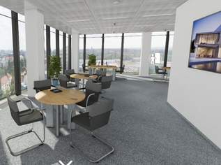 13. Stock im TWIN TOWER - ab sofort!! (inkl. Heizung & Kühlung), 8012.16 €, Immobilien-Gewerbeobjekte in 1100 Favoriten