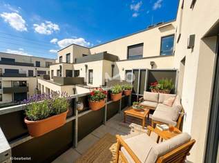 Provisionsfrei: 2-Zimmer-Terrassenwohnung – modernes Wohnen im Grünen, 329500 €, Immobilien-Wohnungen in 1220 Donaustadt