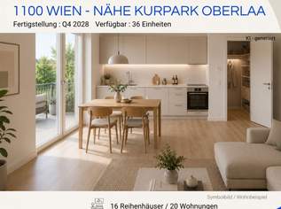Exklusive Kurparkresidenzen - INVESTMENT, 628000 €, Immobilien-Wohnungen in 1100 Favoriten