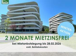 AKTION - 2 MONATE MIETZINSFREI - Wohnen mit Weitblick – Stilvoll leben im Süden von Graz, 698.87 €, Immobilien-Wohnungen in 8054 