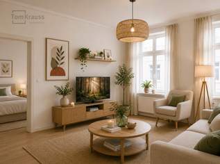 CHARAKTERVOLL WOHNEN – ALTBAUFLAIR NAHE AUGARTEN, 395000 €, Immobilien-Wohnungen in 1020 Leopoldstadt