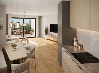Schlüsselfertig: 84 m² Nähe Kaiserwasser - inkl. Klimaanlage, 649900 €, Immobilien-Wohnungen in 1220 Donaustadt