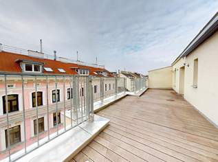 Das gesamte Dachgeschoss mit zwei Terrassen – ganz für Sie allein! - nähe Yppenplatz, 849000 €, Immobilien-Wohnungen in 1160 Ottakring