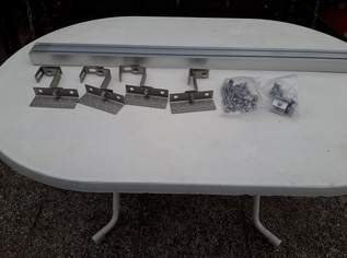 14 teiliges Dachmontage - Set für 1 Solarmodul, Schiene 120 cm. Neu. €50.-€50