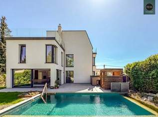 Hochwertig ausgestattete Luxusvilla mit Naturpool am Wolfersberg!, 1749000 €, Immobilien-Häuser in 1140 Penzing