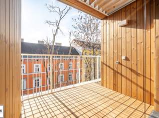 perfekte Stadtwohnung mit Süd-Terrasse - nahe Westbahnhof mit direkter Flughafenverbindung! Erstbezug!, 1525 €, Immobilien-Wohnungen in 1070 Neubau