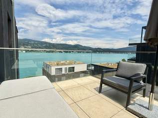 Dellach / Wörthersee: Mini-Seewohnung mit mega Seeblickterrasse & Garage, Anleger-geeignet, 595000 €, Immobilien-Wohnungen in 9082 Oberdellach