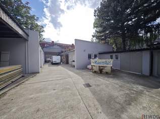 Autobahnnähe | Lagerplatz mit Freiflächen, Lagerräumen & Flugdächer | ebenerdige Zufahrt | Personalräume vorhanden, 1790 €, Immobilien-Gewerbeobjekte in 1220 Donaustadt