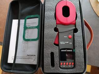 Neuwertiger Digitaler Zangen-Erdungswiderstandstester für Blitzschutz und Erdung Neuwertiger Digitaler Zangen-Erdungswiderstandstester für Blitzschutz und Erdung