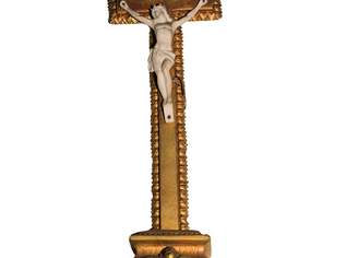 Standkreuz Holz bemalt, 100 €, Marktplatz-Antiquitäten, Sammlerobjekte & Kunst in Deutschland