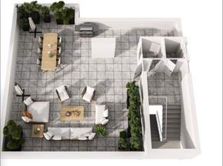 Rooftopterrasse von 73m2 mit top renovierter Wohnung, nahe Maurer Hauptplatz (mit Garage), 640000 €, Immobilien-Wohnungen in 1130 Hietzing