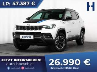 Compass Trailhawk 4xe 240 LEDER MEGAPREIS ++, 28490 €, Auto & Fahrrad-Autos in 2512 Katastralgemeinde Tribuswinkel Compass Trailhawk 4xe 240 LEDER MEGAPREIS ++, 28490 €, Auto & Fahrrad-Autos in 2512 Katastralgemeinde Tribuswinkel