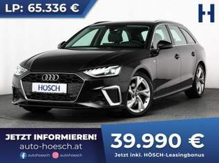 A4 Avant 35 TFSI S-LINE ASSISTENZ LEDER WIE NEU AKTION, 41490 €, Auto & Fahrrad-Autos in 2512 Katastralgemeinde Tribuswinkel