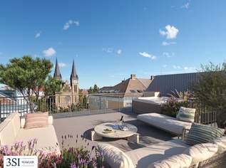 The Anthony: Modernes Penthouse mit großer Dachterrasse – Sonne, Weite und Exklusivität garantiert, 1192000 €, Immobilien-Wohnungen in 1180 Währing