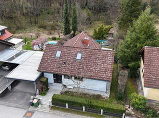 Einfamilienhaus in toller Lage! Völlig unterkellert, Doppel-Carport, schöner Garten mit Pool!, 448000 €, Immobilien-Häuser in 8075 Hart bei Graz