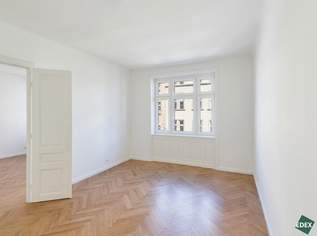 Schöner 3-Zimmer-Altbau nahe Prater: Erstbezug mit Balkonpotenzial, 569000 €, Immobilien-Wohnungen in 1020 Leopoldstadt