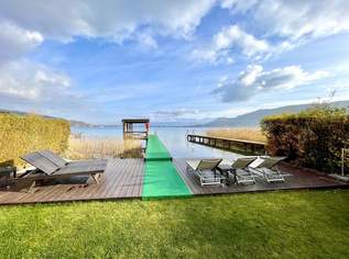 Modernes, komplett möbliertes Appartement mit privatem Seezugang in Krumpendorf am Wörthersee, 585000 €, Immobilien-Wohnungen in 9201 Krumpendorf