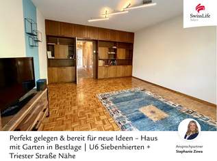 Perfekt gelegen & bereit für neue Ideen – Haus mit Garten in Bestlage | U6 Siebenhierten + Triester Straße Nähe, 375000 €, Immobilien-Häuser in 1230 Liesing Perfekt gelegen & bereit für neue Ideen – Haus mit Garten in Bestlage | U6 Siebenhierten + Triester Straße Nähe, 375000 €, Immobilien-Häuser in 1230 Liesing