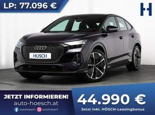 Q4 e-tron SB 45 quattro 2 x S-LINE 21" BLACK MATRIX -40%, 46490 €, Auto & Fahrrad-Autos in 4061 Pasching Q4 e-tron SB 45 quattro 2 x S-LINE 21" BLACK MATRIX -40%, 46490 €, Auto & Fahrrad-Autos in 4061 Pasching
