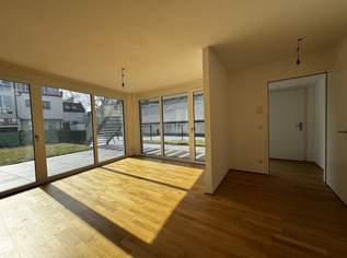 Innenhoflage - Sehr schöne Familienwohnung mit Terrasse und großer Gartenfläche (T 1.3 / EG), 439000 €, Immobilien-Wohnungen in 1230 Liesing