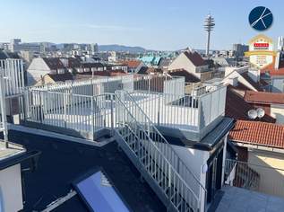 Superprojekt: ''Über den Baumwipfeln" TOP 53 MIT BALKON, PANORAMA-DACHTERRASSE & WIEN-BLICK, 779000 €, Immobilien-Wohnungen in 1100 Favoriten