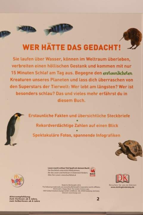 Neues Buch Super Tiere, Band 2