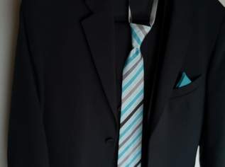 Firmung Anzug dunkelblau/schwarz