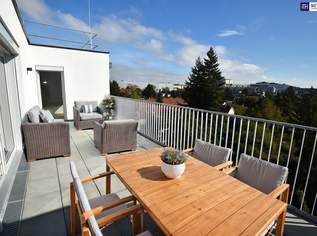 GENIAL und RAR!! 5-Zimmer-Penthouse mit grandiosem Fernblick, bester Ausstattung und herrlicher Terrasse!, 3731 €, Immobilien-Wohnungen in 1120 Meidling