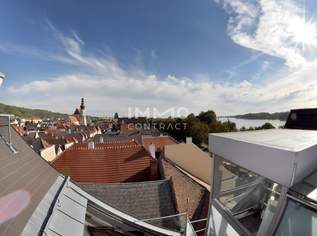 88,46qm Panorama-Dachterrassenwohnung in Stein, Donaublick, Lift, DPU-fußläufig, 395000 €, Immobilien-Wohnungen in 3500 Stein an der Donau 88,46qm Panorama-Dachterrassenwohnung in Stein, Donaublick, Lift, DPU-fußläufig, 395000 €, Immobilien-Wohnungen in 3500 Stein an der Donau