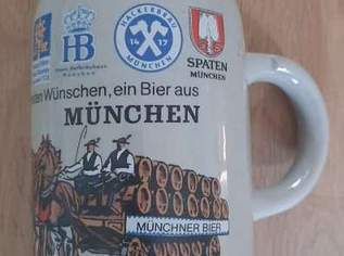 Bierkrüge 0,5l / verschiedene Motive /je €15.-, 15 €, Marktplatz-Sammlungen & Haushaltsauflösungen in 7201 Neudörfl