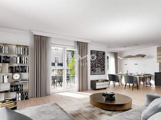 Grand Living: Stilvolle 3-Zimmer-Residenz mit Pool und Noblesse: Palais & Villa, 1540000 €, Immobilien-Wohnungen in 1190 Döbling