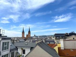Loft-Charakter | offenes Wohnkonzept mit beeindruckender Raumhöhe | großzügige Panoramadachterrasse | FERNBLICK | Tiefgaragenstellplatz, 1495000 €, Immobilien-Wohnungen in 1080 Josefstadt