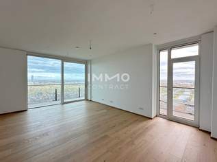 Investors take note! 2 rooms on 70 m² - apartment with attractive green view and POOL on the ROOF, 603185 €, Immobilien-Wohnungen in 1030 Landstraße