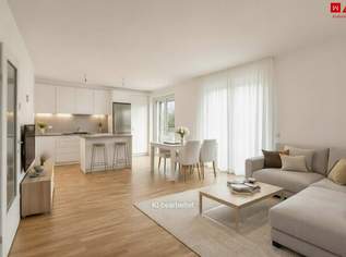 Nachhaltiges Wohnen am Mörikeweg dank effizientem Energiekonzept mit Deckentemperierung, 355440 €, Immobilien-Wohnungen in Oberösterreich
